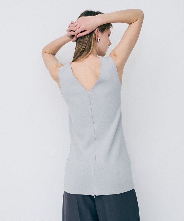 uncrave 2WAYタンクトップ アイスグレー