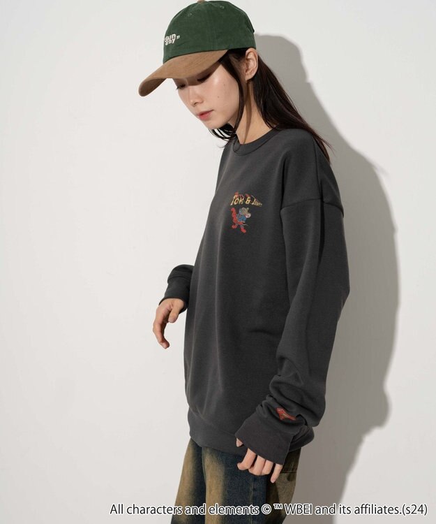 WEGO 【ユニセックス着用ITEM】TOMandJERRYグラフィックプルオーバー 柄50