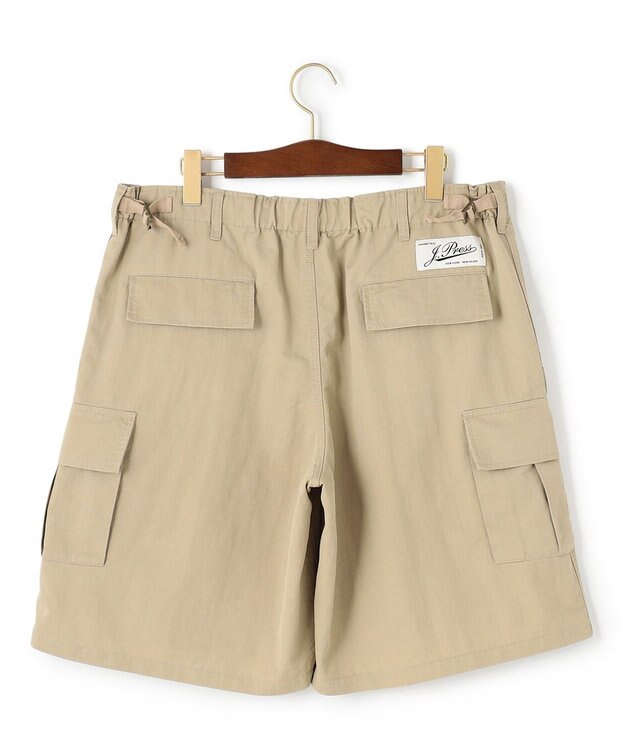 J.PRESS MEN 【NYUZELESS】イージーファティーグ ショーツ ベージュ系