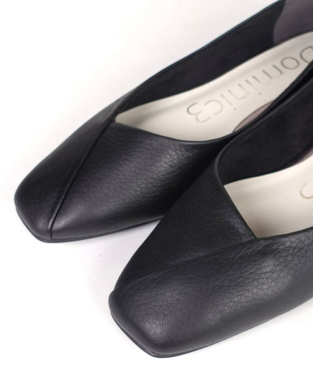 Dominic3 アシメカット パンプス ブラック