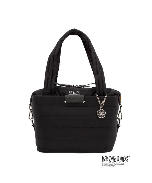 CLATHAS CLATHAS×PEANUTS 2WAYボストンバッグ ブラック