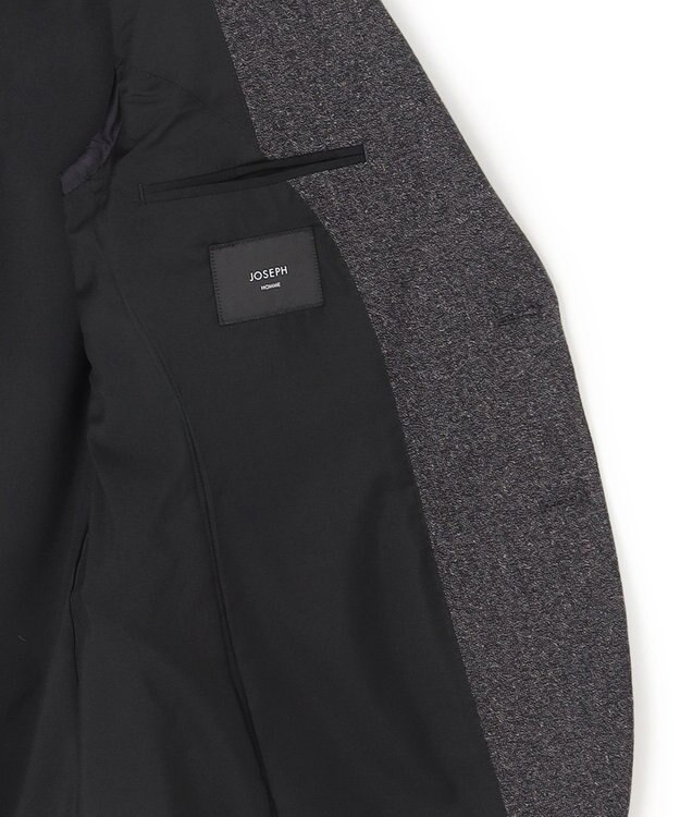 JOSEPH HOMME 新素材【セットアップ対応】カラーネップストレッチ 　テーラードジャケット グレー系