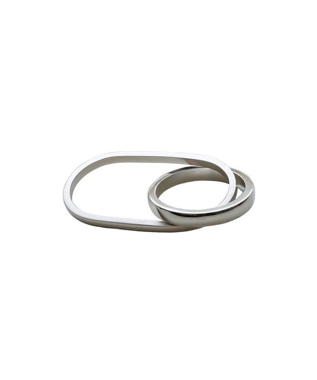 susui 【doughnut】Wリング (SLV) シルバー