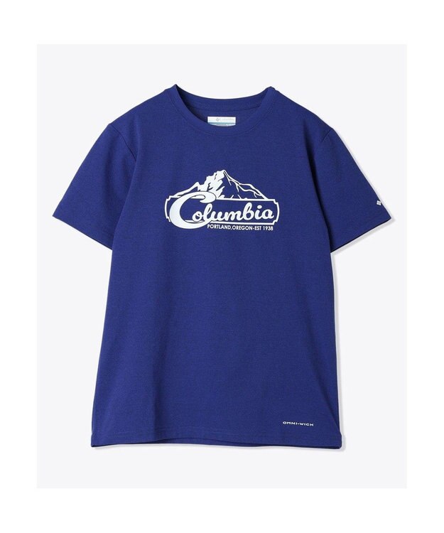 Columbia Columbia/ 【KIDS】ライトキャニオングラフィックショートスリーブTシャツ /コロンビア Nightshade