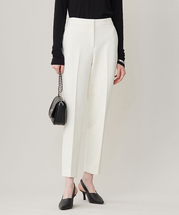 ICB 【洗える】 Peツイルダウンファブリック スティックパンツ アイボリー系