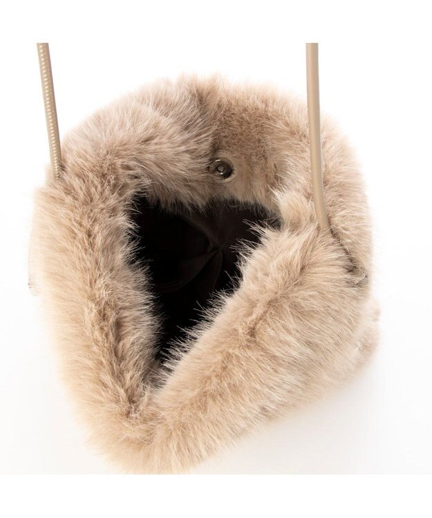 UNBILLION カシュカシュ cachecache / エコファーシンプルショルダートートバッグ オーク