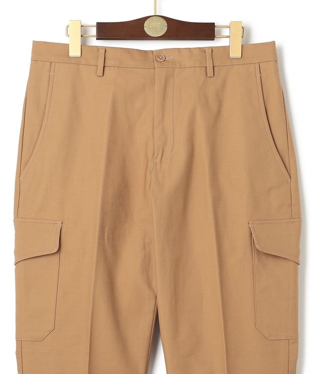 J.PRESS MEN バックサテンストレッチカーゴパンツ ベージュ系
