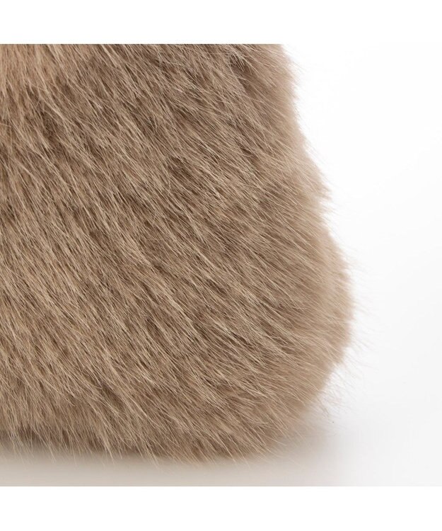 UNBILLION カシュカシュ cachecache / エコファーシンプルショルダートートバッグ オーク