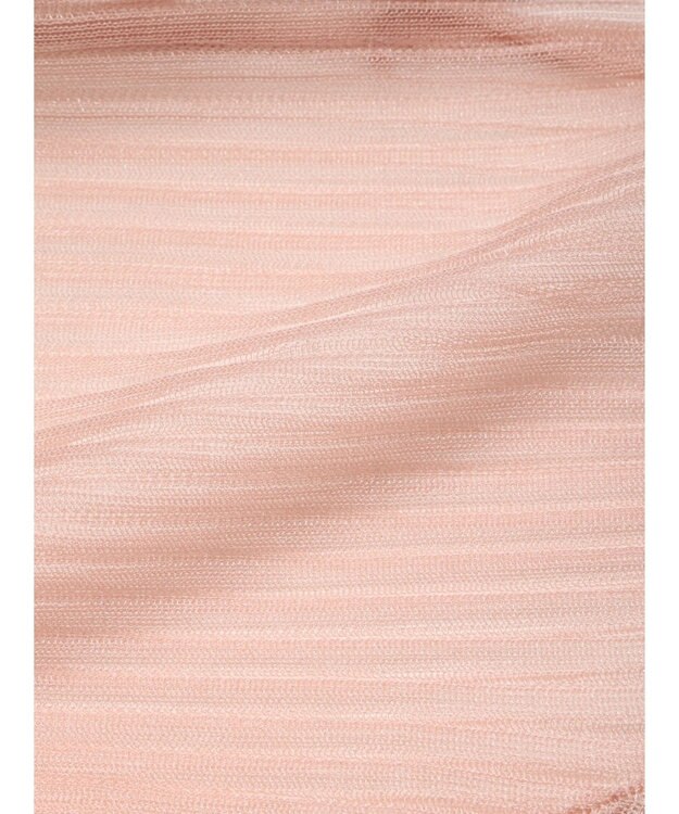 earth music&ecology シアーラメフリルカーディガン Pink