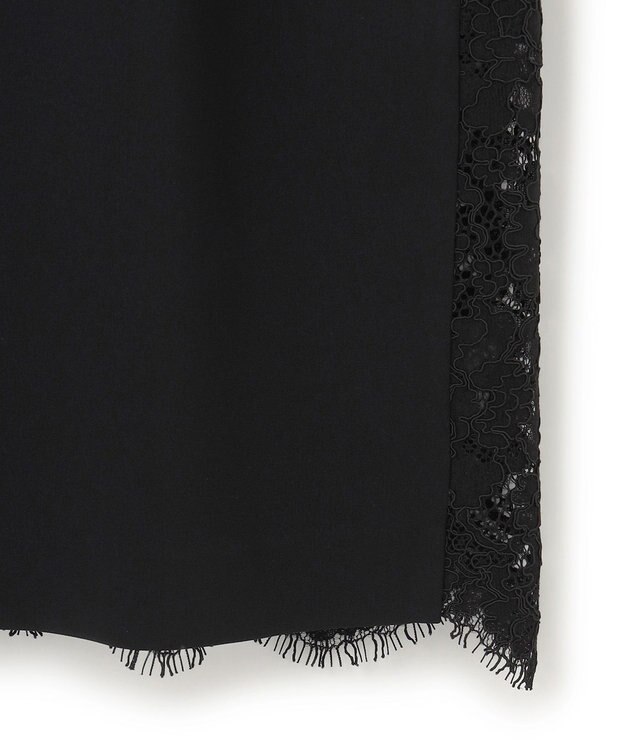 BEIGE， KALMIA / バックファスナーレースドレス Black