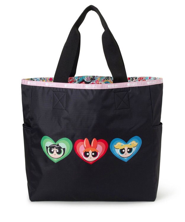 LeSportsac LG REVERSIBLE TOTE/パワーパフ ガールズガールズパワートート パワーパフガールズガールズパワートート