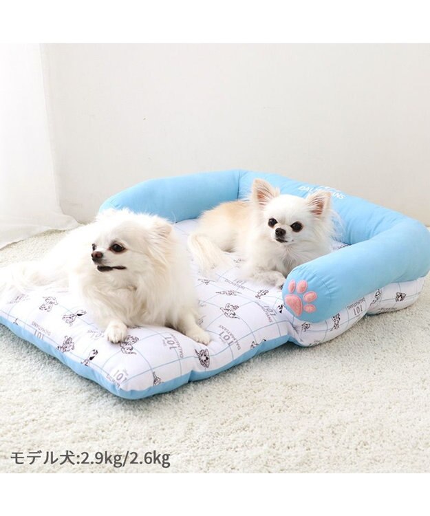 PET PARADISE ディズニー  101匹わんちゃん ソファ 小型犬 水色