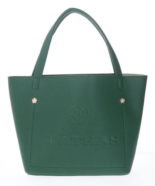 CLATHAS エクラ コンパクトトートバッグ（ポーチ付） グリーン