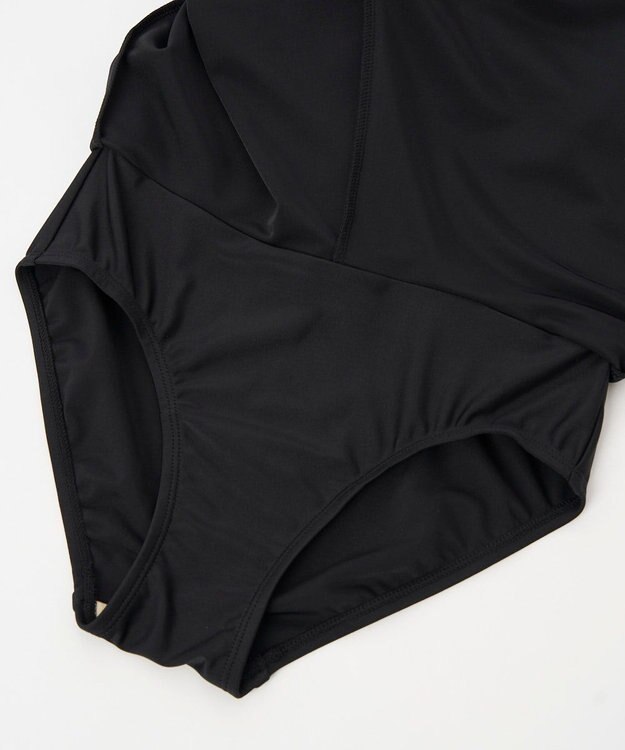 OP／FILA 【FILA】スクールワンピース水着 ブラック×パープル