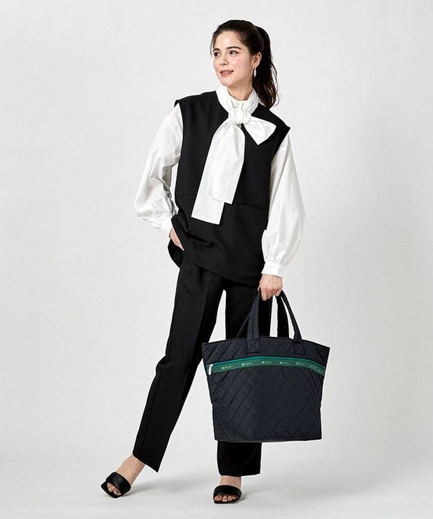 LeSportsac MAXI TOTE BAG/ディープネイビーキルト ディープネイビーキルト