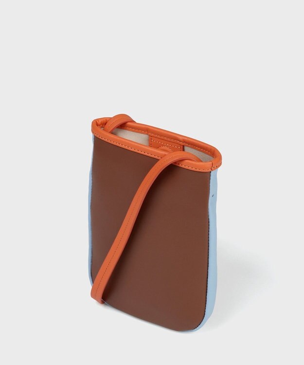 Paul Smith ソフトレザー ミニショルダーバッグ ブラウン