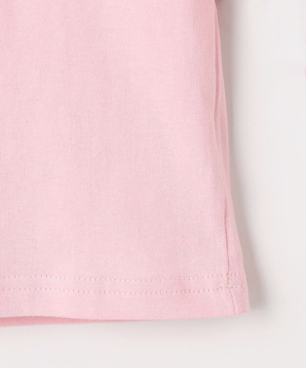 ANY KIDS 【綿100%】リボンアソート 長袖Tシャツ ピンク