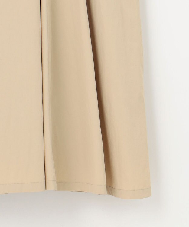 組曲 エアリータフタスカート ベージュ系