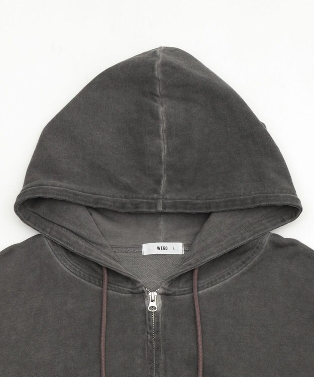WEGO 【ユニセックス着用ITEM/MLサイズ展開】バルーンBIGダブルZIPパーカー ブラックその他