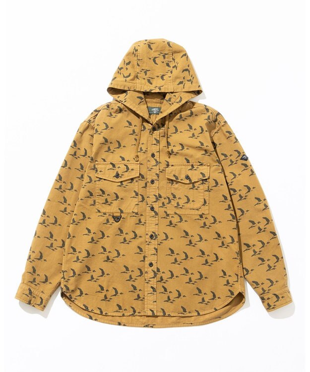 JOSEPH ABBOUD MOUNTAIN 【サスティナブル・ソフト・男女兼用】Teemu Jarviコラボシャツ キャメル系5