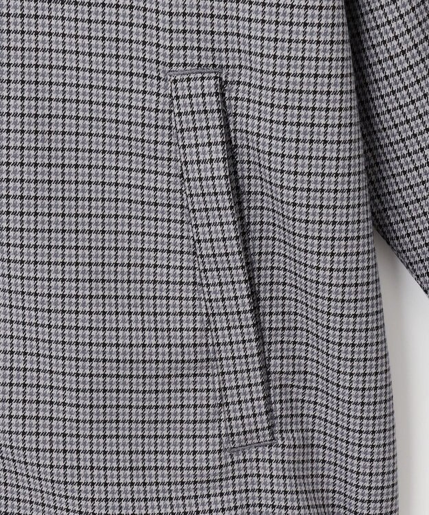 PW CIRCULUS 【MEN】CLASSICAL×SPORTY　チェック柄コーチジャケット グレー系5