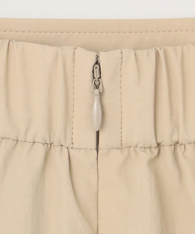 組曲 エアリータフタスカート ベージュ系