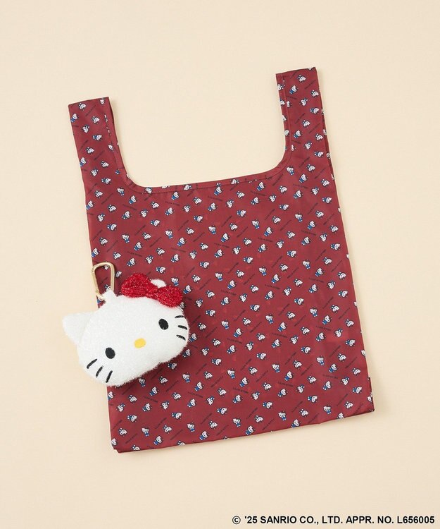 Green Parks ポーチ付エコバッグ Red