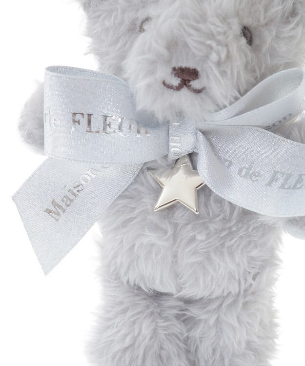 Maison de FLEUR スターシャイニーベアチャーム Grayish Blue