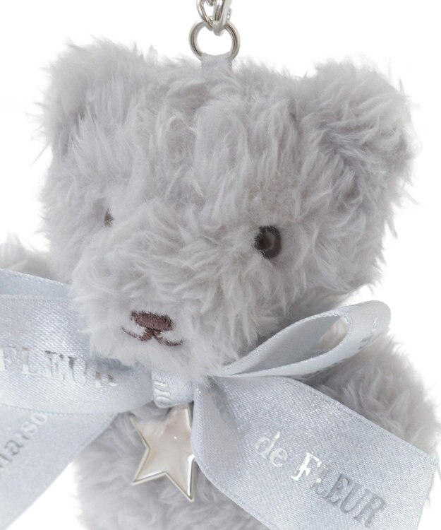Maison de FLEUR スターシャイニーベアチャーム Grayish Blue