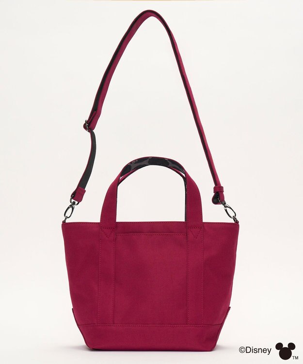 Y'SACCS 【Disney Collection】シルエットプリント2WAYミニトートバッグ ワイン