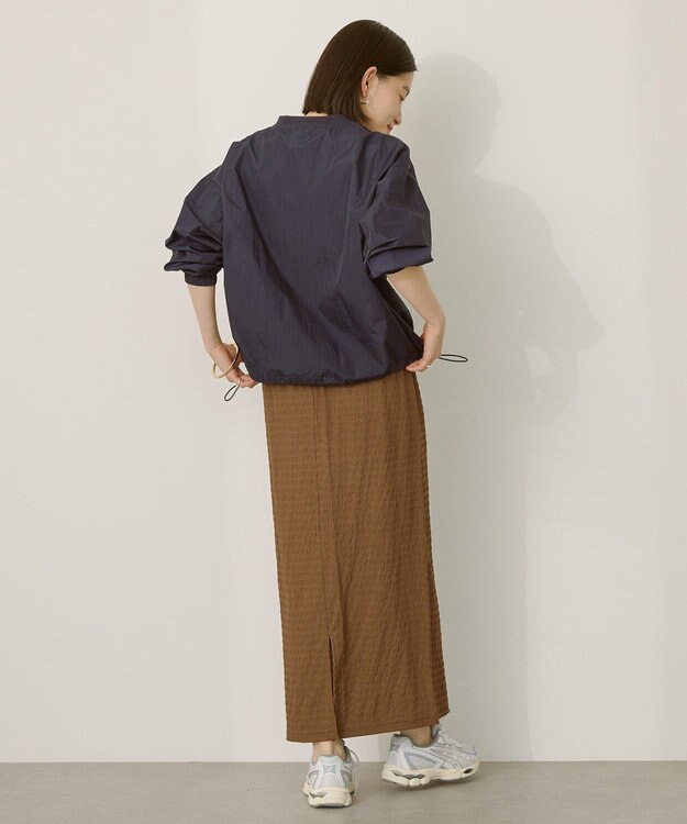 AMERICAN HOLIC シャーリングナロースカート Brown