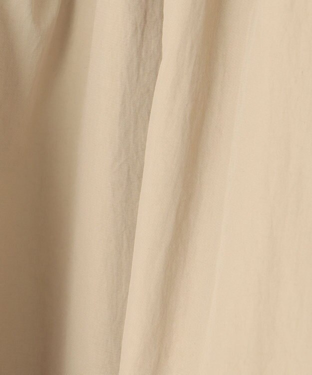 組曲 エアリータフタスカート ベージュ系