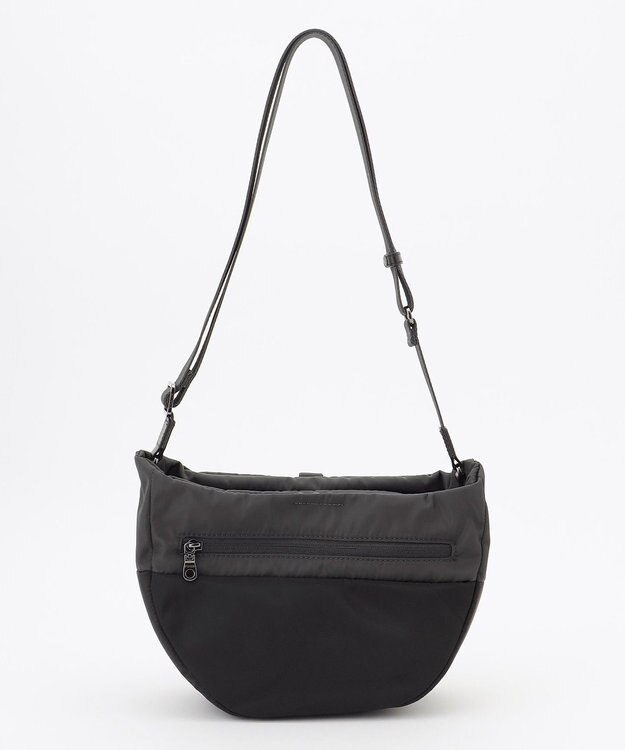 Y'SACCS ドローストリング コンビカラーショルダー mini ダークグレー