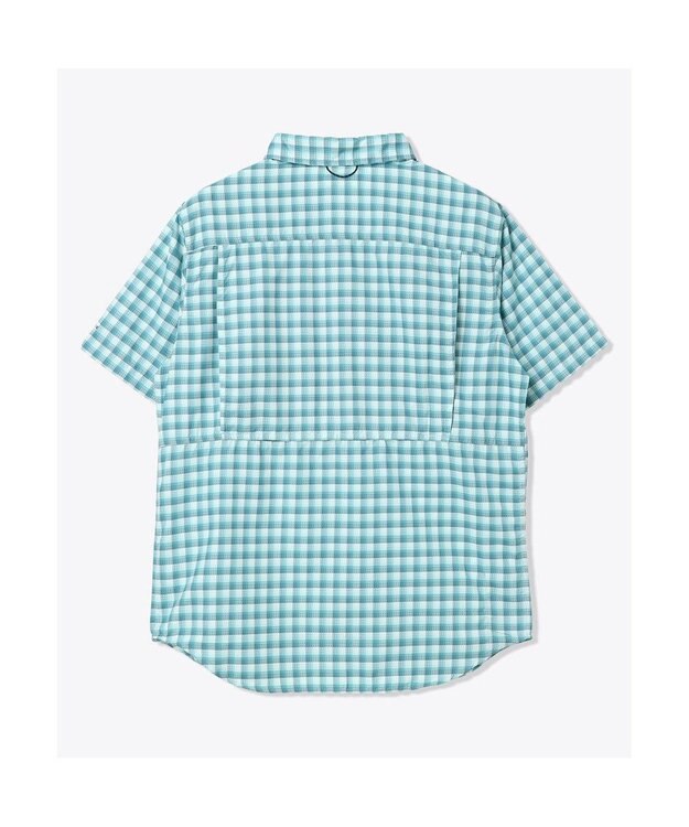 Columbia Columbia/ シルバーリッジユーティリティライトノベルティショートスリーブ /コロンビア Ripple Blue Pulaski Plaid