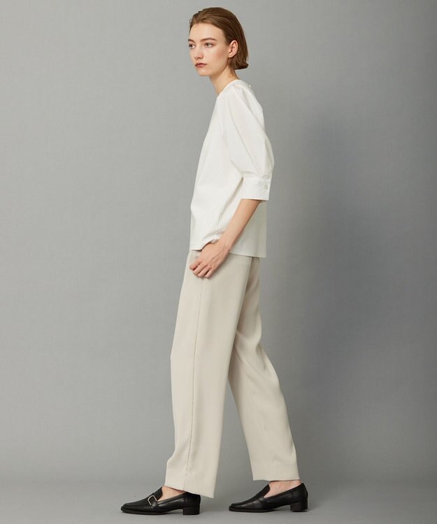 ICB 【洗える】ハイゲージポンチ プルオーバー オフホワイト系