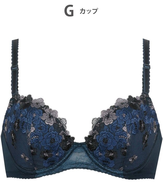 Wing 【ナチュラルアップブラ】 AA~Gカップ展開 ふっくら自然なまるみでバストアップ KB2060 ウイング／ワコール ダークブラウン