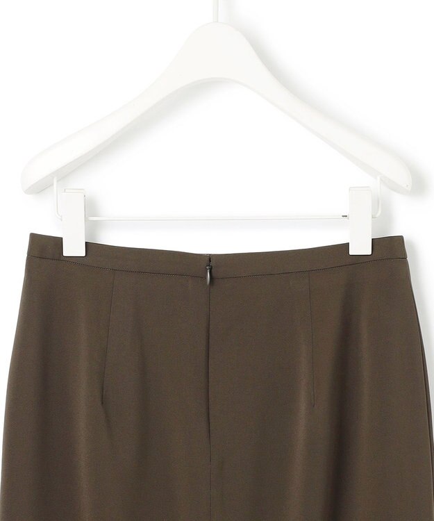 ICB  【新色追加・防シワ・速乾・洗える】Fied ラップ風スカート カーキ系