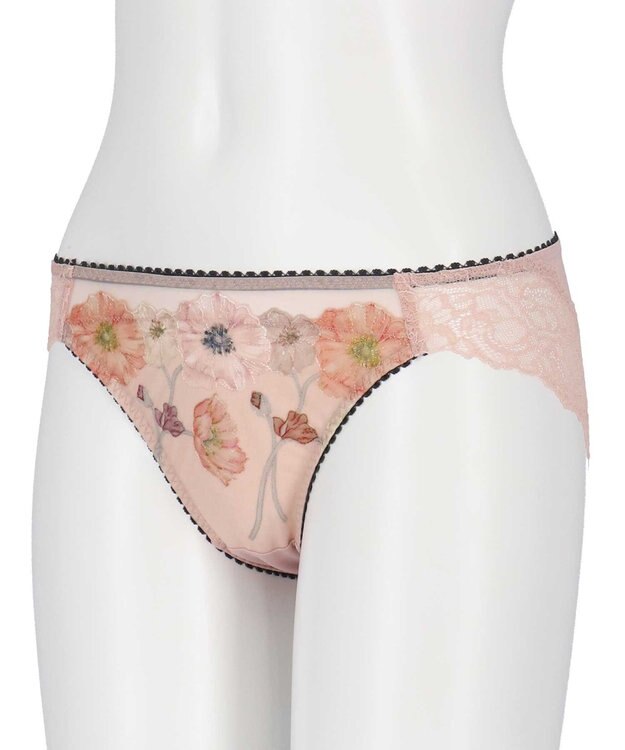 AMPHI ショーツ 【stylist 4U スタイリストフォーユー】 BYJ383とペア アウターにひびきにくい(裾) PYJ183 アンフィ／ワコール カカオ