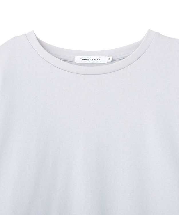 AMERICAN HOLIC 【先行予約】【UVカット】コクーンポンチプルオーバー Light Gray