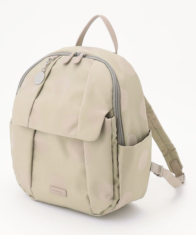 Y'SACCS 【EC店舗限定！】ドットジャカード リュックサック グレージュ