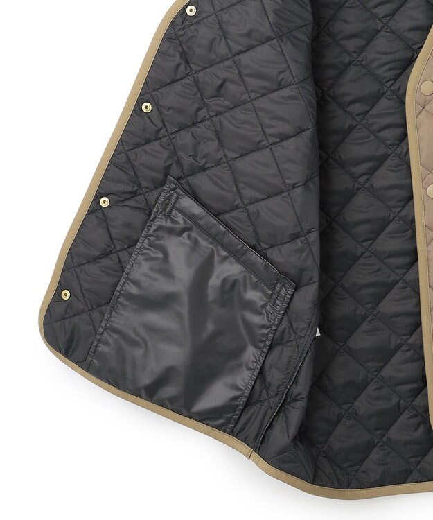 J.PRESS MEN メモリーツイルキルティングベスト ベージュ系