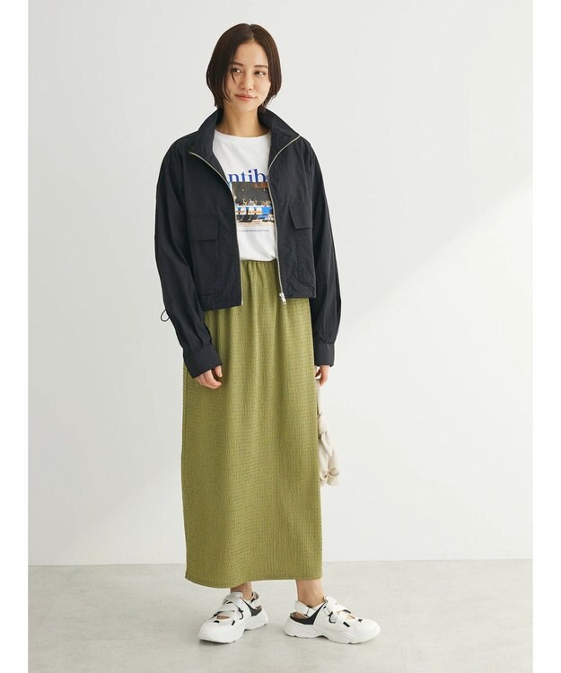 Green Parks フォトボックスＴシャツ Off White