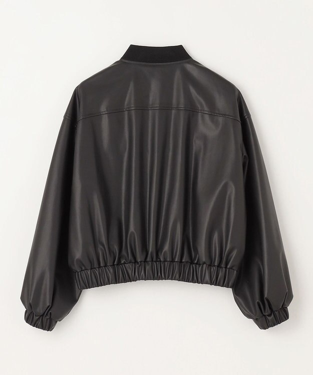 NAVE 【Nave】ヴィーガンレザー ブルゾン ブラック系