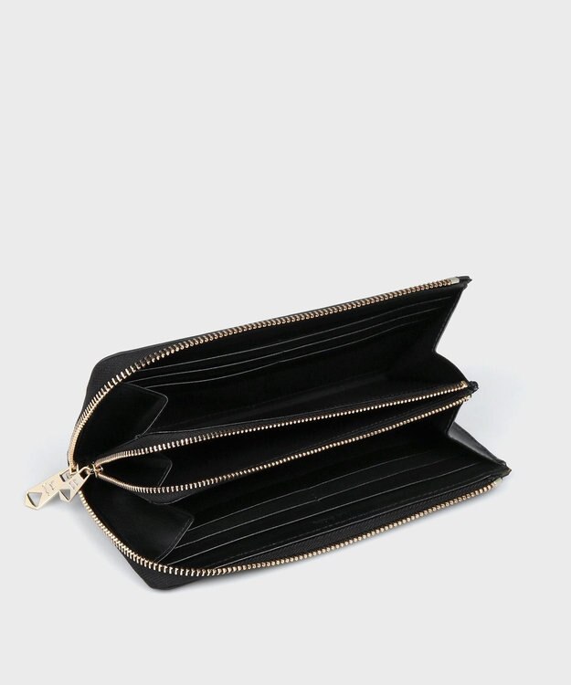 Paul Smith ブライトストライプトリム 長財布 ブラック