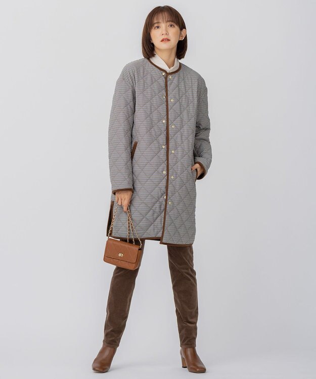 23区 【洗える】ウールミルドジャージー カットソー ベージュ系