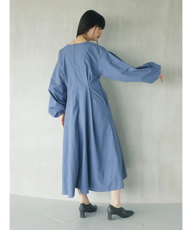 Green Parks armonia．ウエストタックワンピース Blue