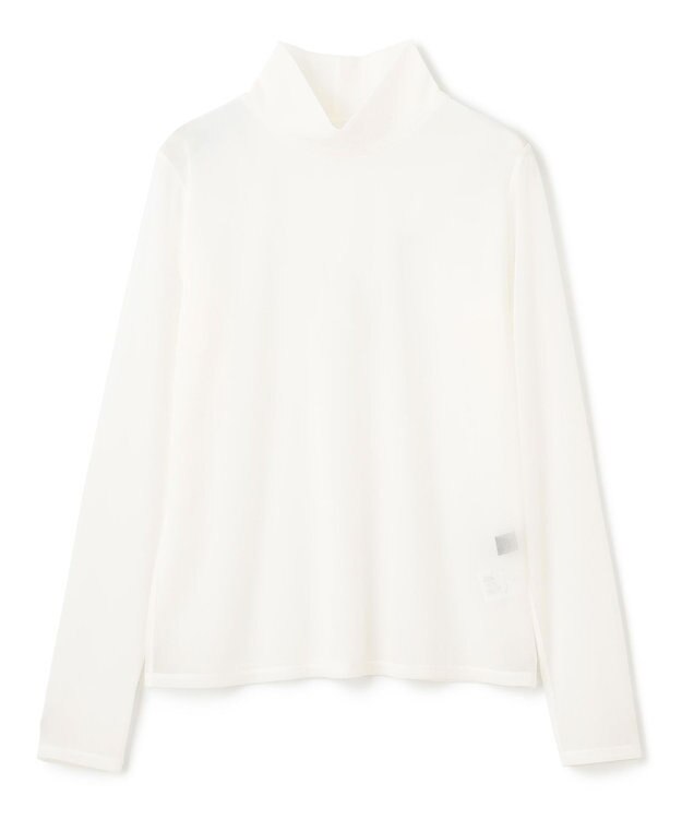 uncrave トリコットシフォン ハイネック カットソー（uncrave STANDARD） オフ
