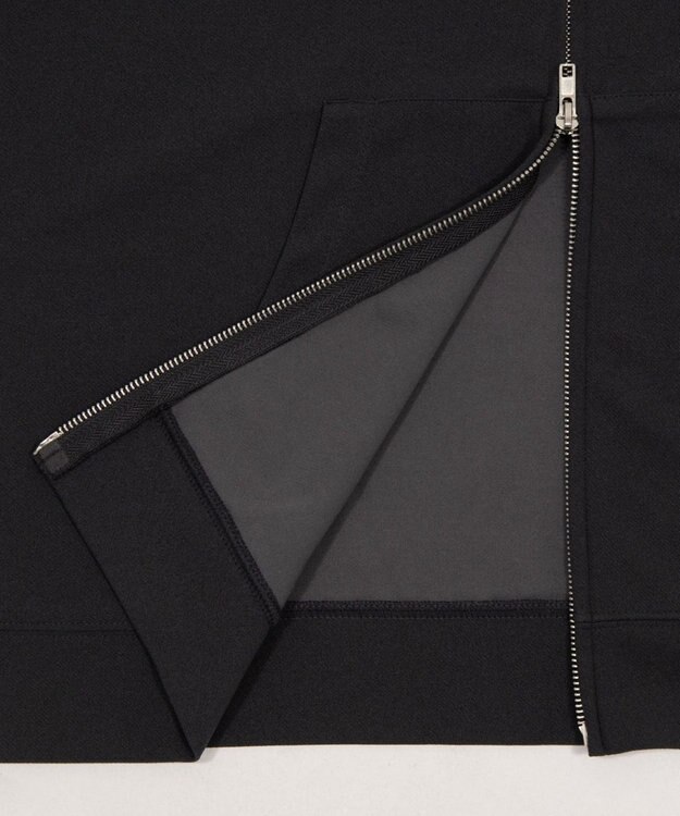 WEGO 【ユニセックス着用ITEM】アンサンブルZIPパーカー（LS） ブラック中濃色