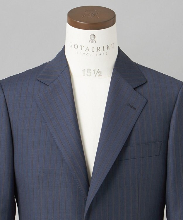DORMEUIL】AMADEUS365 スーツ（ネイビーストライプ） / GOTAIRIKU