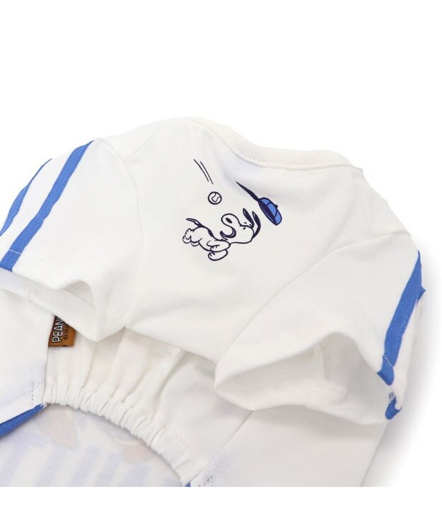 PET PARADISE スヌーピー Tシャツ 《ファインプレー柄》 白 小型犬 ファインプレー柄